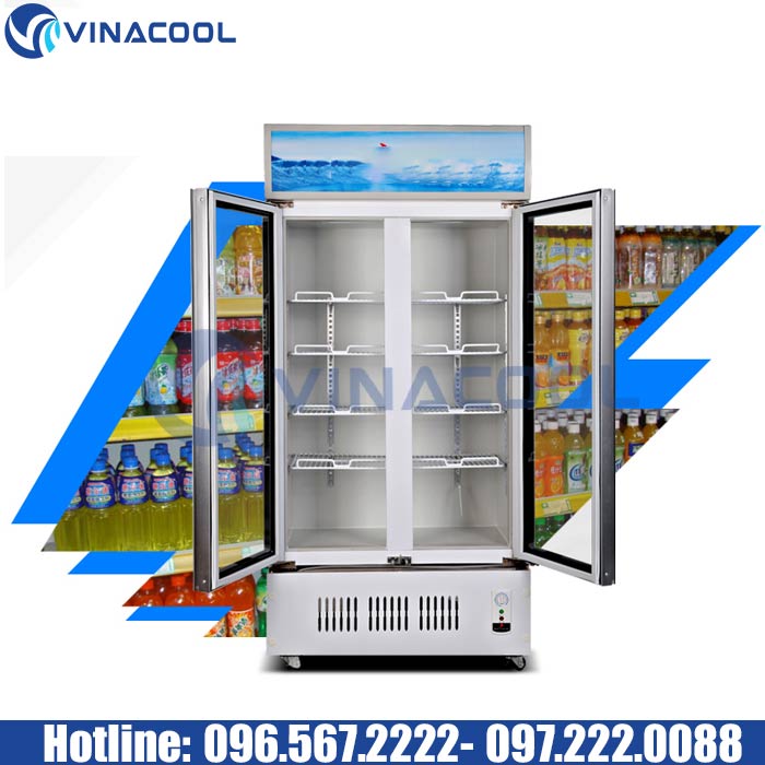 tủ lạnh trưng bày nước ngọt Vinacool